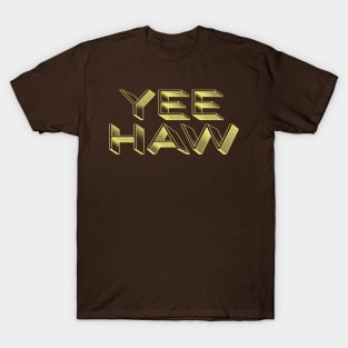 YEE HAW Sunshine Typography T-Shirt